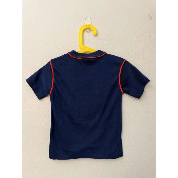 Vintage Kids 80s Holographic Tron T-Shirt Pilgrim 6/7 - Picture 5 of 7